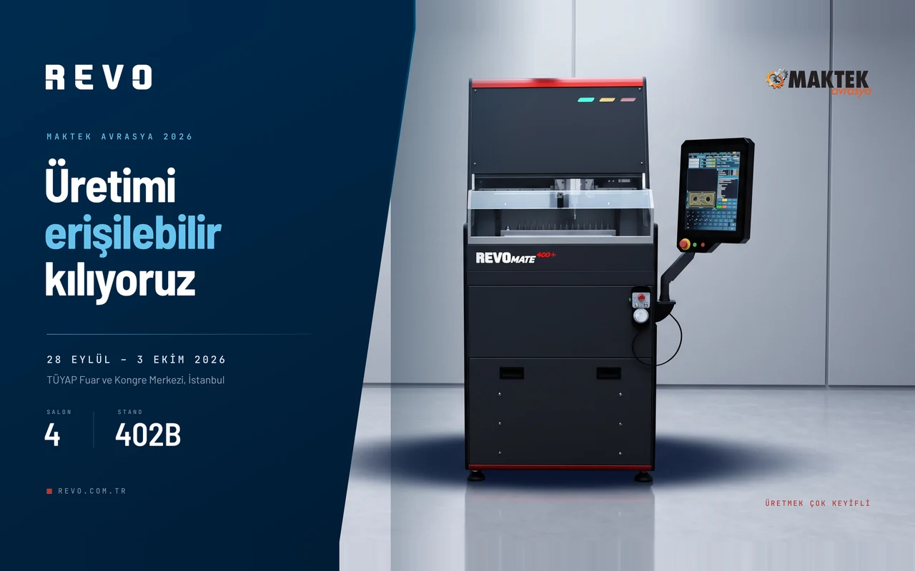 MAKTEK Avrasya 2026, Salon 4 Stand 402B