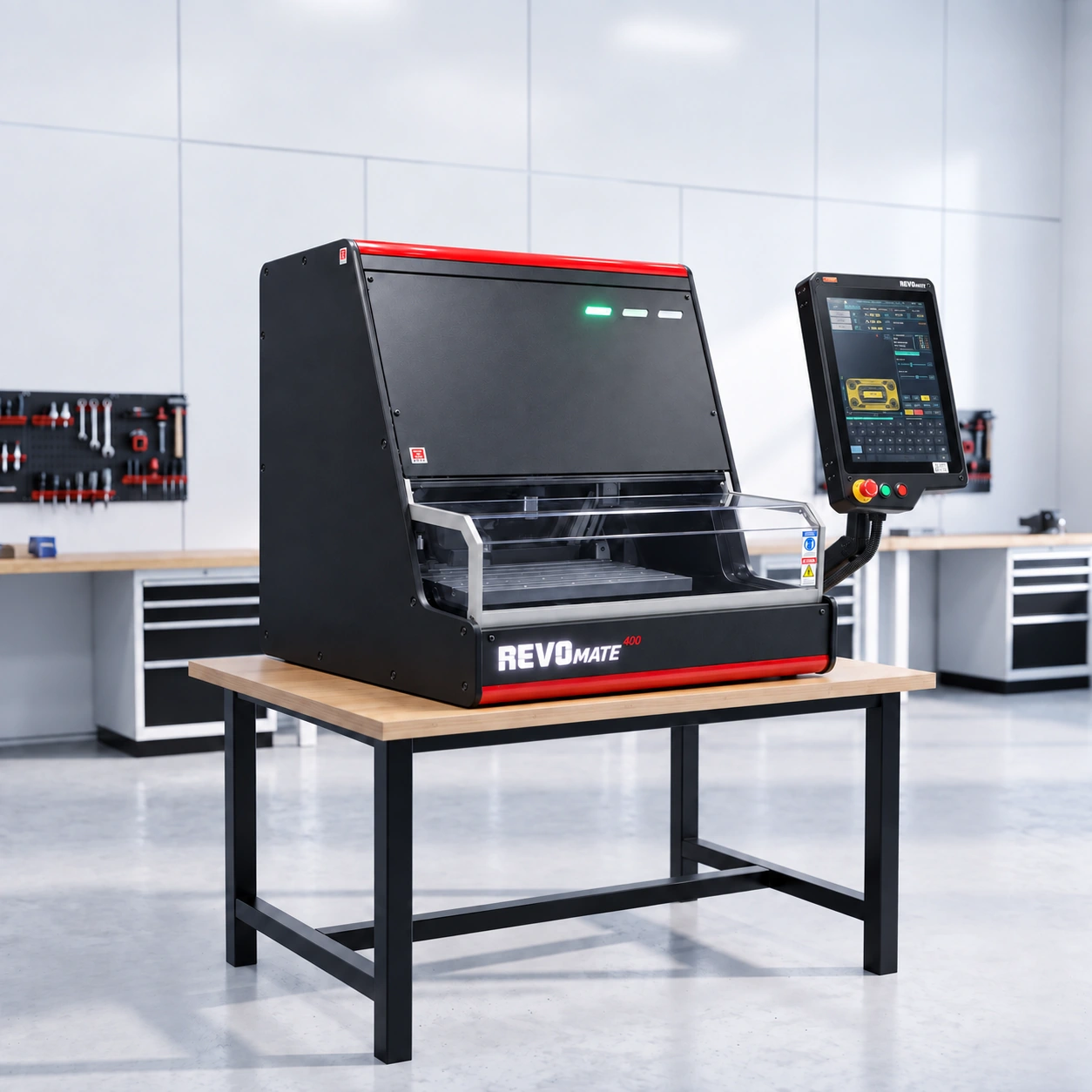 MATE 400 — atölye yerleşim görseli